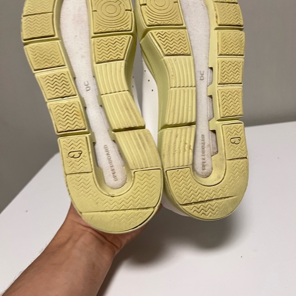 On Cloud The Roger Advantage Womens US 8 White Athletic Leather Shoes Sneakers - Picture 9 of 12